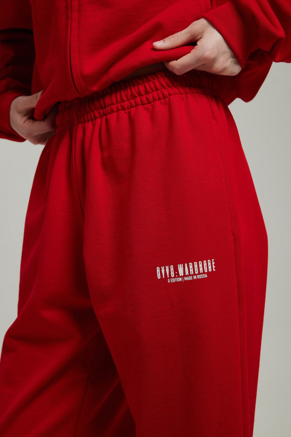 Брюки OYYO G EDITION красный (XS)
